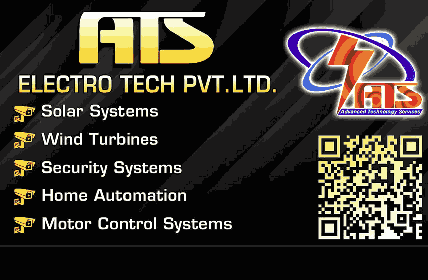 ATS Electro Tech wind turbine dealers in Nagercoil